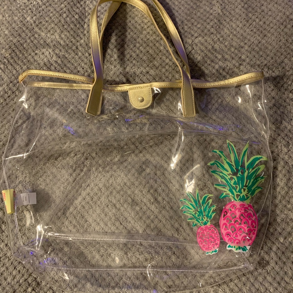 NWT CLEAR CARRY BAG